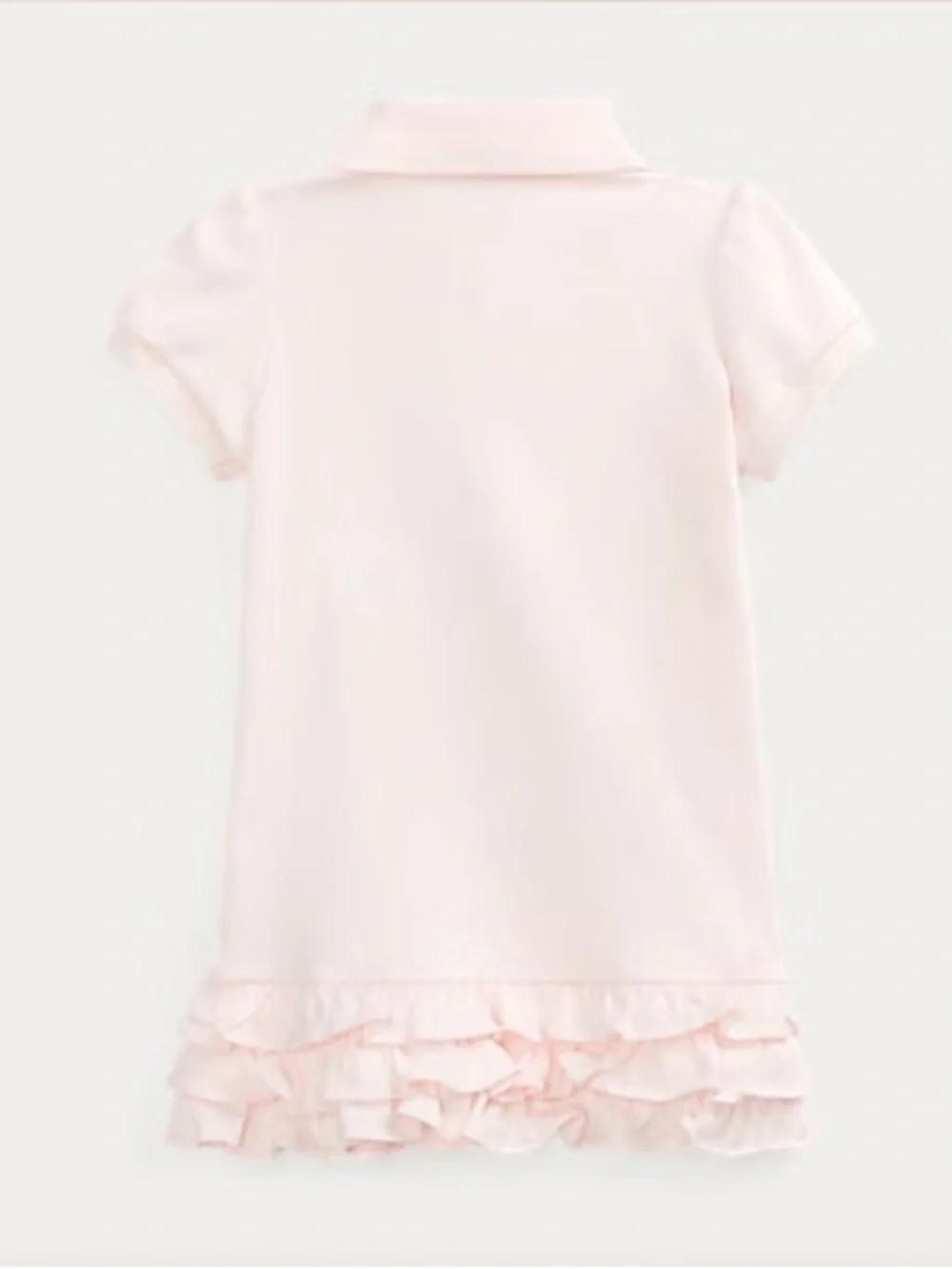 Ralph Lauren Light Pink Ruffle Polo Dress